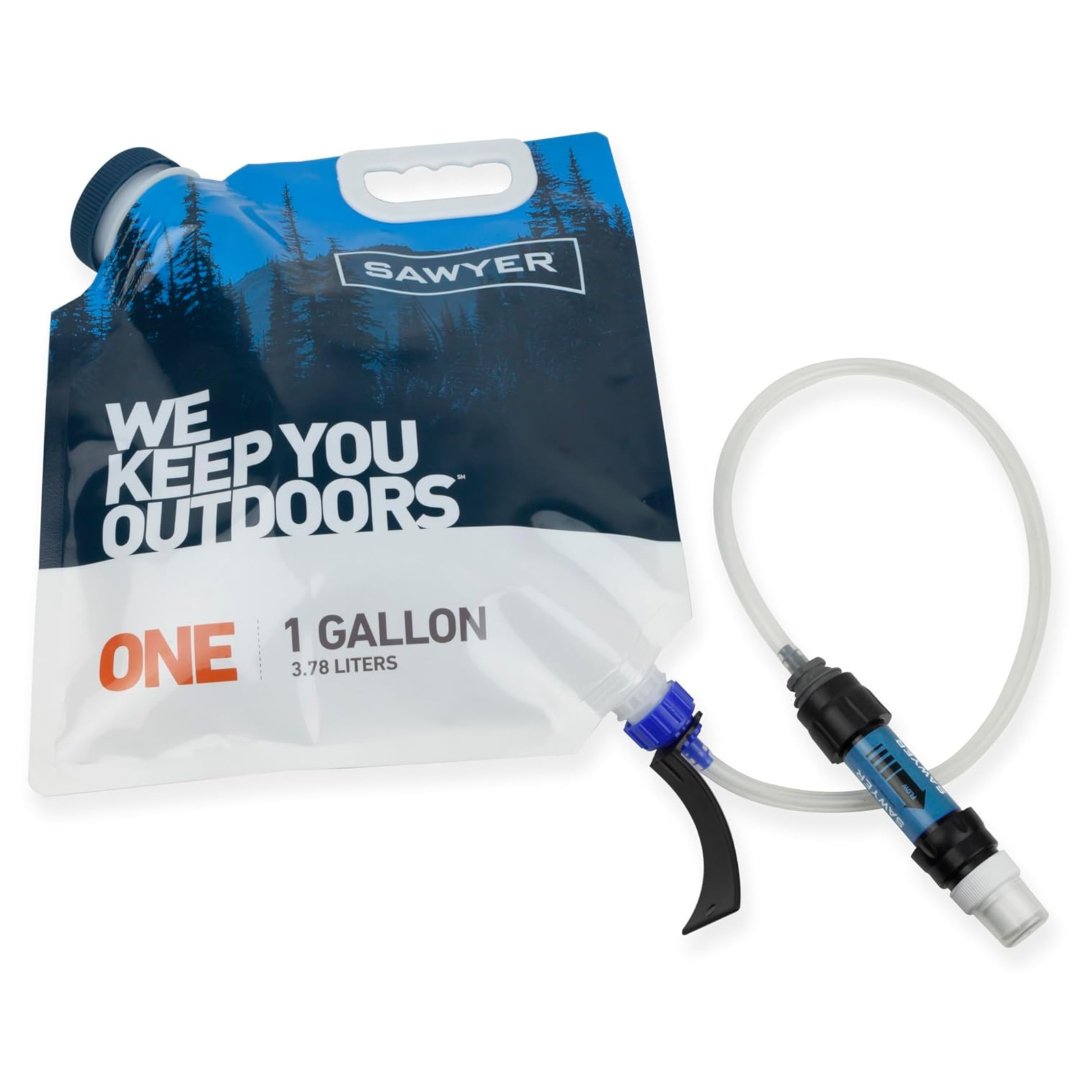 Filtro de Agua Portátil Sawyer SP160 con Bolsa de 1 Galón